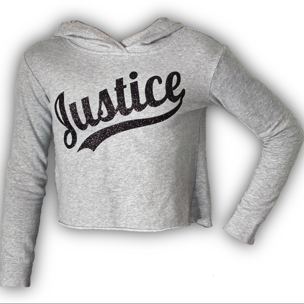 Justice | Crop Hoodie